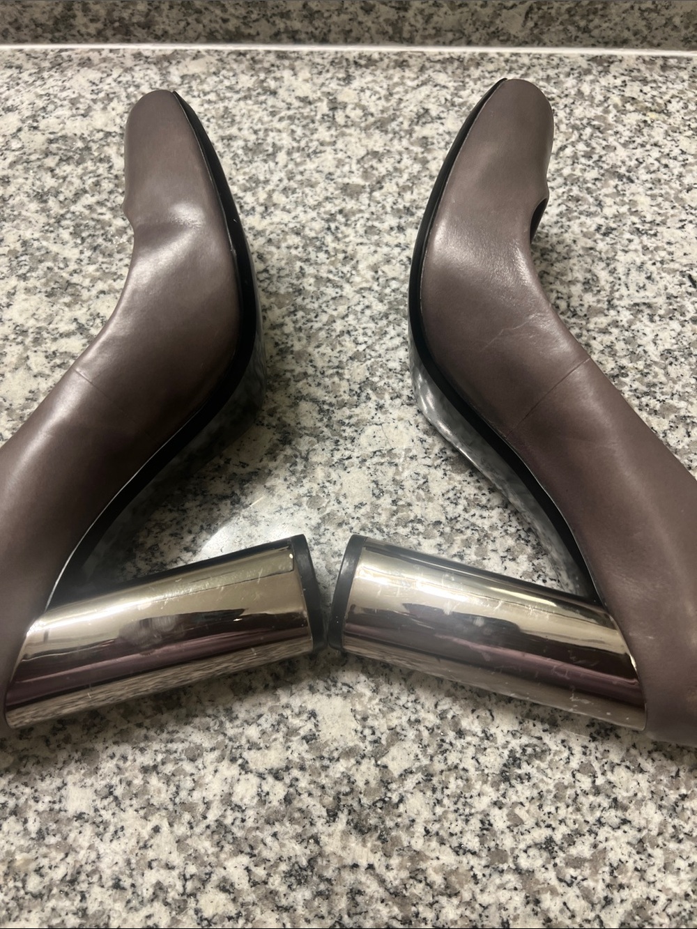 Zara Woman Round-Toe Pumps  Sz 8 work office - Picture 6 of 8